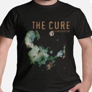 The Cure Disintegration Album Graphic Band T-Shirt Black Tee